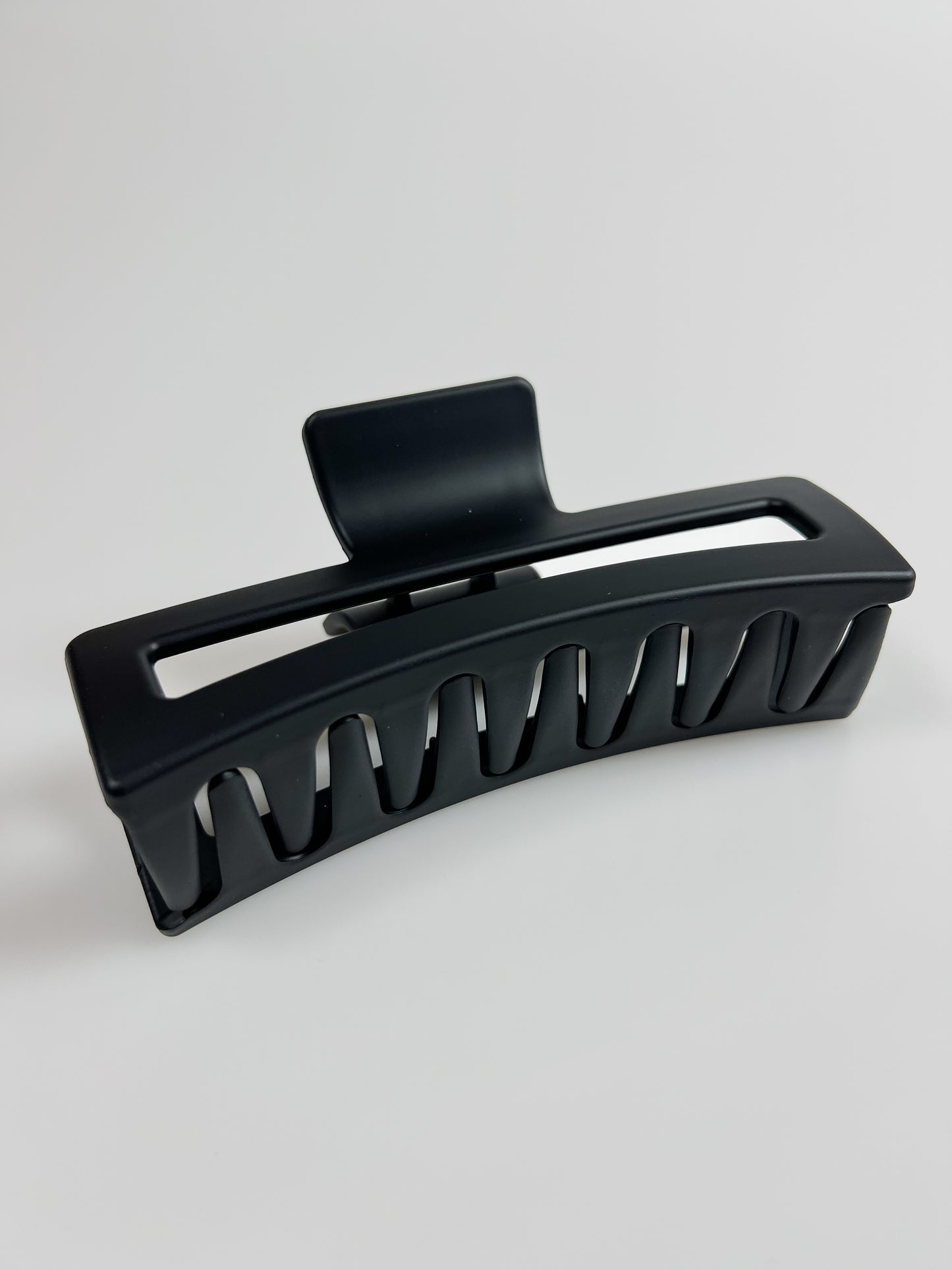 Rektangulärformad hårklämma